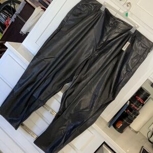 New Brown Faux Leather Old Navy Pants